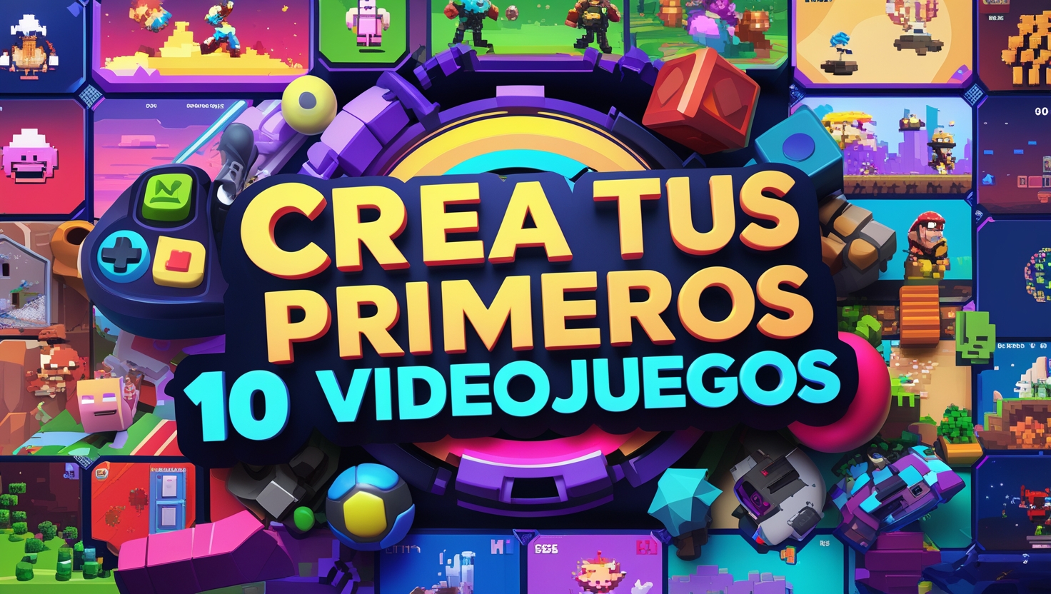 Crea tus primeros 10 videojuegos en unity
